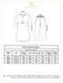 Girl's Black Mirror Kurta Pyjama Set